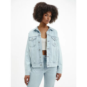 Calvin Klein dámská džínová bunda Dad denim - XS (1AA)